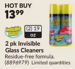 Princess Auto Invisible Glass Cleaners offer