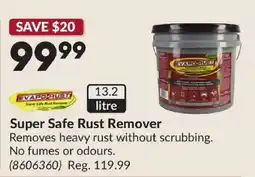 Princess Auto Evapo-rust super safe rust remover offer