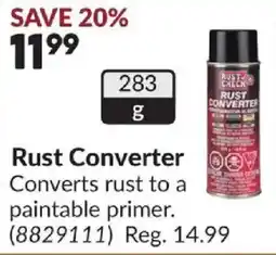 Princess Auto Rust Check Rust Converter offer