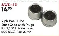 Princess Auto Posi-Lube Dust Caps with Plugs offer