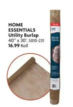 Home Hardware Home essentials utility burlap offer