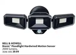 Home Hardware Bell & Howell Bionic Floodlight Hardwired Motion Sensor offer