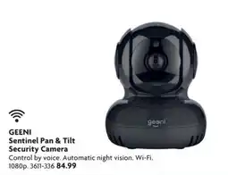 Home Hardware Geeni sentinel pan & tilt security camera offer