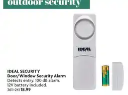 Home Hardware Ideal security door/window security alarm offer