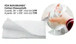 Home Hardware Fox Run Brands cotton cheesecloth offer