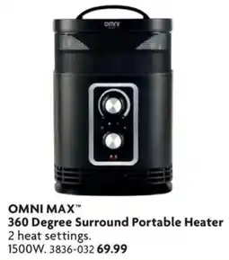 Home Hardware Omni Max 360 Degree Surround Portable Heater offer