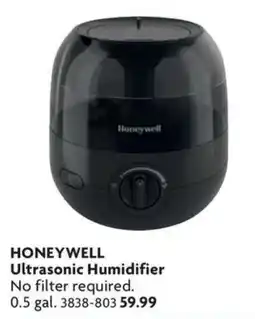 Home Hardware Honeywell ultrasonic humidifier offer