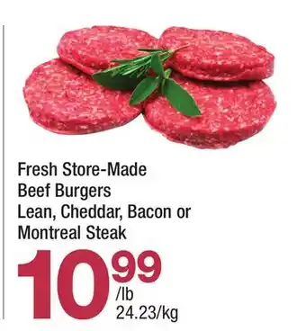 Highland Farms Fresh Store-Made Beef Burgers offer