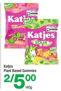 Highland Farms Katjes Plant Based Gummies offer