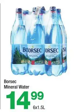 Highland Farms Borsec Mineral Water offer