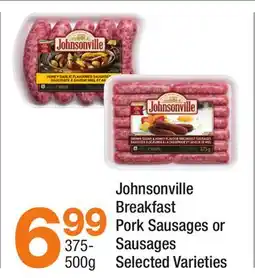 Highland Farms Johnsonville Breakfast Pork Sausages or Sausages offer