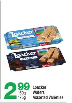 Highland Farms Loacker Wafers offer