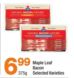 Highland Farms Maple Leaf Bacon offer