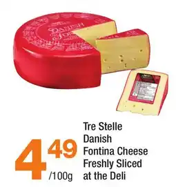 Highland Farms Tre Stelle Danish Fontina Cheese offer