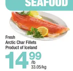 Highland Farms Fresh Arctic Char Fillets offer