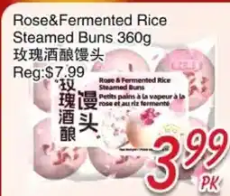 Foody Mart Rose&Fermented Rice Steamed Buns offer