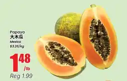 Btrust Supermarket Papaya offer