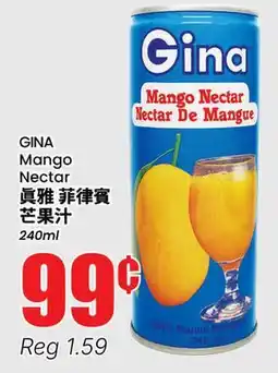 Btrust Supermarket GINA Mango Nectar offer