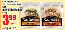 Btrust Supermarket CASA MENDOSA Tortillas Selected offer