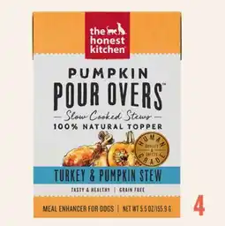Petvalu The Honest Kitchen Pumpkin Pour Overs Turkey & Pumpkin Stew Dog Food offer
