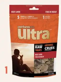 Petvalu Performatrin Ultra Limited Freeze Dried Beef Liver Dog Treats offer