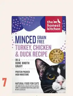 Petvalu The Honest Kitchen Minced Turkey, Chicken & Duck Bone Broth Recipe Cat Food offer