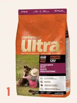 Petvalu Performantrin Ultra Freeze-Dried Raw Coated Kibble Autumn Ranch Recipe Dog Food offer