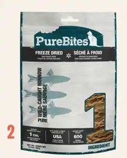Petvalu PureBites Minnow Cat Treats offer