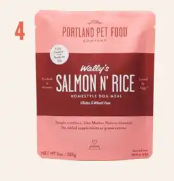 Petvalu Portland Pet Food Company Wally's Salmon & Rice Homestyle Dog Food offer