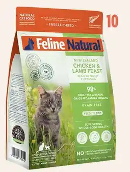 Petvalu Feline Natural New Zealand Chicken & Lamb Feast Cat Food offer