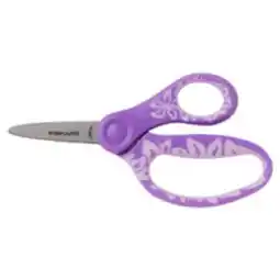 Staples Fiskars 5 Kids Pointed Softgrip Scissors - Assorted Colours offer