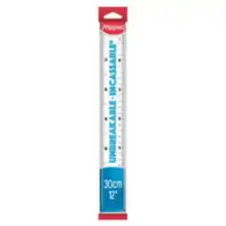 Staples Unbreakable Ruler with Double Graduation12/30 cm offer