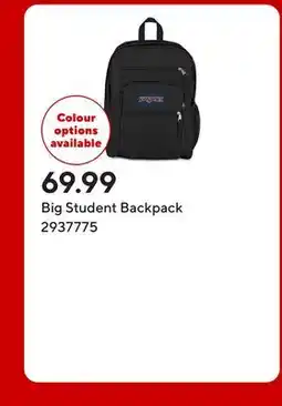 Staples Big Student Backpack offer