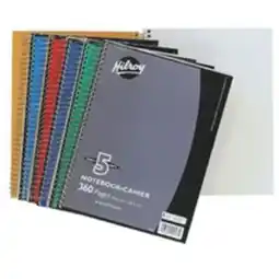 Staples 5-Subject Notebook, 360 Pages offer