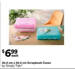 Michaels 30.4 cm x 30.4 cm Scrapbook Cases offer