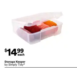 Michaels Storage Keeper offer