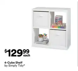 Michaels 4-Cube Shelf offer