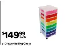 Michaels 8-Drawer Rolling Chest offer