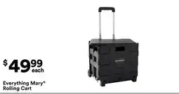 Michaels Everything Mary Rolling Cart offer