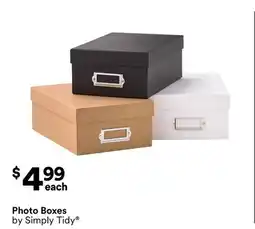 Michaels Photo Boxes offer