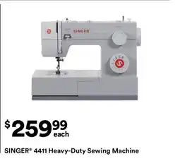 Michaels SINGER 4411 Heavy-Duty Sewing Machine offer