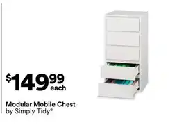 Michaels Modular Mobile Chest offer