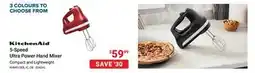 Visions Electronics KitchenAid 5-Speed Ultra Power Hand Mixer offer