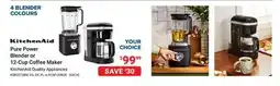 Visions Electronics KitchenAid Pure Power Blender or 12-Cup Coffee Maker offer