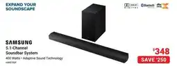Visions Electronics SAMSUNG 5.1-Channel Soundbar System offer