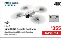 Visions Electronics DJI Lito 1 with RC-N3 Remote Controller offer