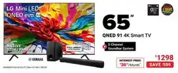 Visions Electronics 65 QNED 91 4K Smart TV offer