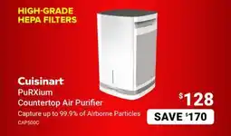 Visions Electronics Cuisinart PuRXium Countertop Air Purifier offer