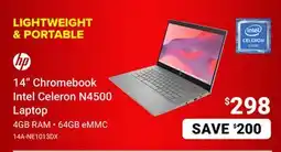 Visions Electronics HP 14 Chromebook Intel Celeron N4500 Laptop offer