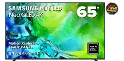 Visions Electronics SAMSUNG Mini LED Neo QLED 4K 65 offer